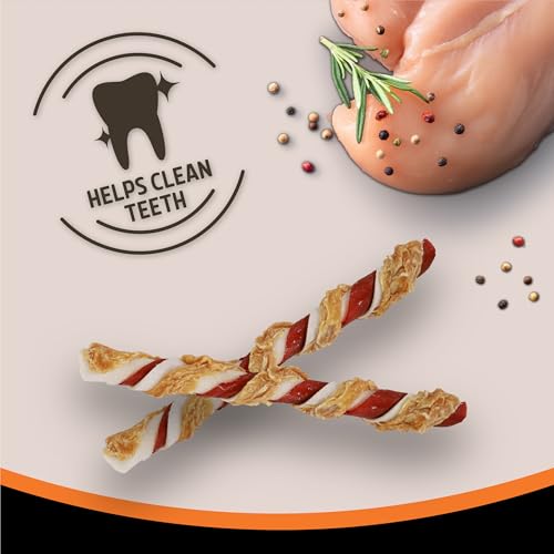 Rosewood Large Trio Sticks for Dogs - Made with Chicken, Grain Free Chews, High Protein Dog Treats, By Pets Unlimited (3pc, 240g) - Image 4