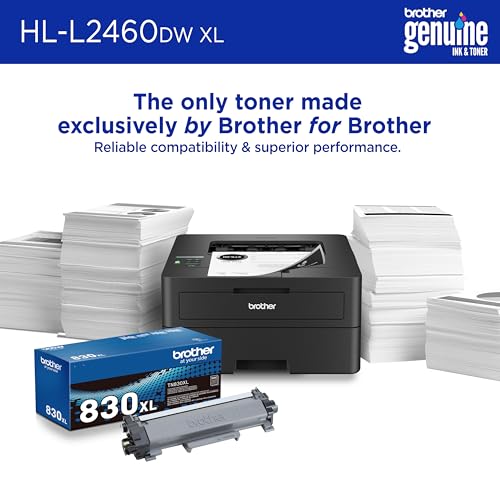 Brother HLL2460DWXL Hl-L2460Dw Xl Wireless Compact Monochrome Laser Printer thumb #3