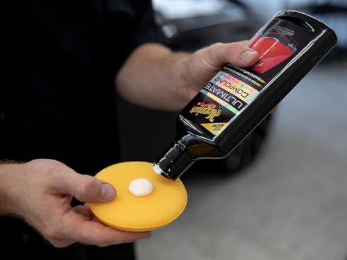 Meguiar's Car Cleaning and Shining Combo (G17216 Ultimate Compound 450ml and G200416 Hybrid Creamic Liquid Wax 473ml)