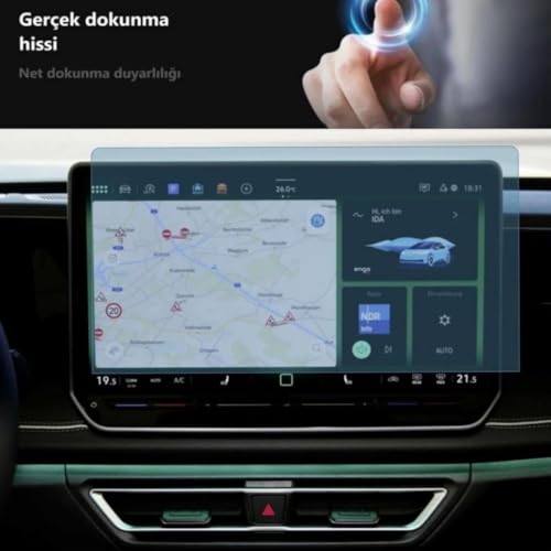 Engo Volkswagen Golf 8.5 10.3 inç Multimedya Ekran Koruyucu Nano