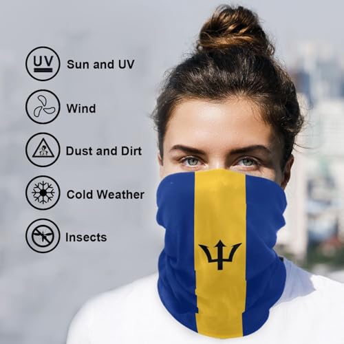 Image of Men Women Bandanas Neck Gaiter Headwrap Balaclava | Seamless Face Cover Scarf Neck Warmer Breathable Headwear for Hiking Cycling