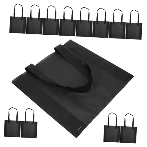 Alipis Elegant 50pcs Frosted Tote Bags Women's Bag for Shopping Aesthetic Tote Reusable for Clothing Stores