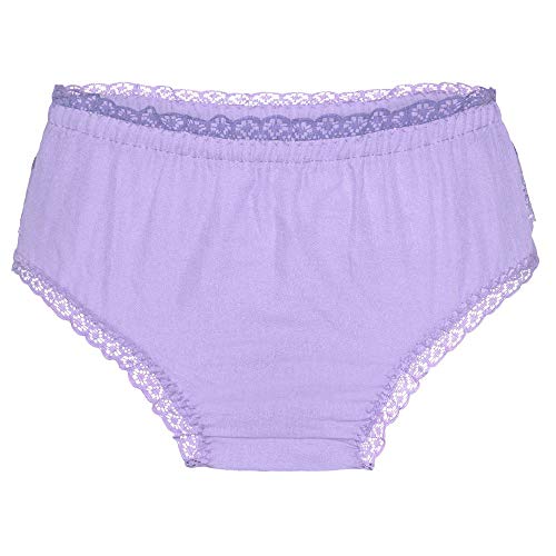 Kit 10 Calcinha Folho Infantil Cobre Fraldas Em Algodão