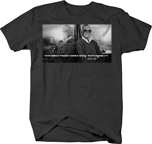 556 Gear Stan Lee - Great Power Comes Responsibility Tshirt - 2XL