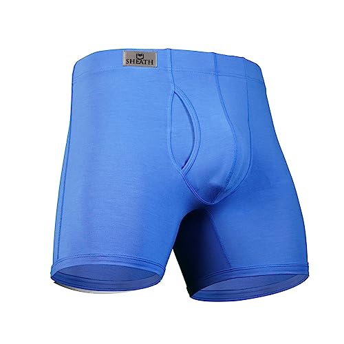 SHEATH Men's Underwear with Dual Pouch 3.21 Fly Boxer Briefs