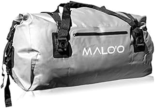Malo'o Waterproof Dry Bag Duffel 40L/60L/100L, Roll Top Duffel Keeps Gear Dry for Kayaking, Rafting, Boating, Swimming, Camping, Hiking, Beach, Fishing - Internal & External Pockets and Molle Loops