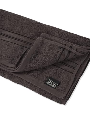 Image of Monte Carlo Essential 100% Cotton Bath Towel | 400 GSM Lightweight & Quick Dry | Soft Absorbent Large Towel 75x150 cm | Skin Friendly Daily Use Bathroom Towel for Men & Women (Jasper) | Pewter