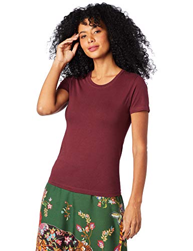 Camiseta Básica, Hering, Feminino, Vermelho, M