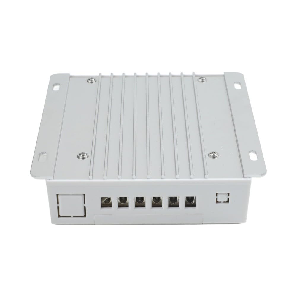 Controlador de carga solar MPPT de 10 A/20 A con pantalla LCD, 12 V/24 V
