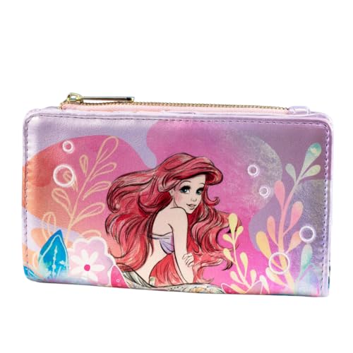 Loungefly x Disney The Little Mermaid Ariel Soft Floral Wallet