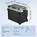 VEVOR Portable Car Refrigerator, 12 Volt Car Refrigerator Fridge, 58 L / 61.5 QT Dual Zone Portable Freezer, -4℉-68℉ Adjustable Temperature, Compressor Cooler for Home, Outdoor, Camping, RV, Car