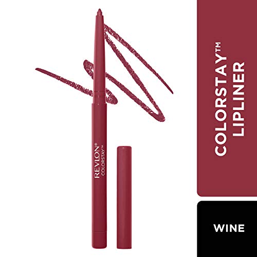 Revlon Lip Liner, Colorstay Face Makeup with Built-in-Sharpener, Longwear Rich Lip Colors, Smooth Application, 670 Wine - Image 2