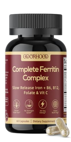 Ferritin Supplement for Women Complete Ferritin Complex - 60 Capsules