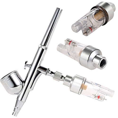Mini Spray Gun Air Filter Airbrush In-line Moisture Water Trap BSP 1/8