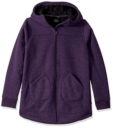 Burton Girls Minxy Full Zip, Purple Velvet Heather, Medium