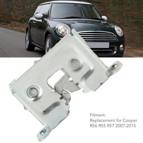 Cerradura del pestillo del capó para R56 R55 R57 2007-2015, pieza de metal duradero 4