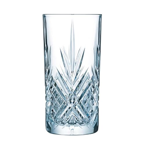 Arcoroc Vasos Altos Vidrio, 38 cl, 6 unidades, Transparente