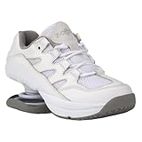 Z-Coil Women's Freedom Pain-Relief Footwear, White, Open Coil, 10
