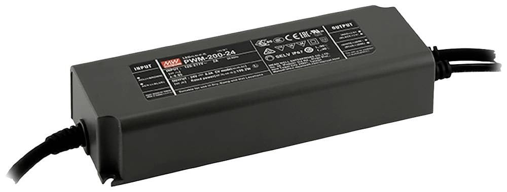 Mean Well - Transformador LED (180 W, 15 A, intensidad regulable)