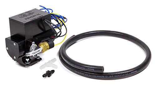 Bomba de Vacío Eléctrica CVR VP665 para Vehículos, Autocontenida, Anodizada en Negro miniatura 1