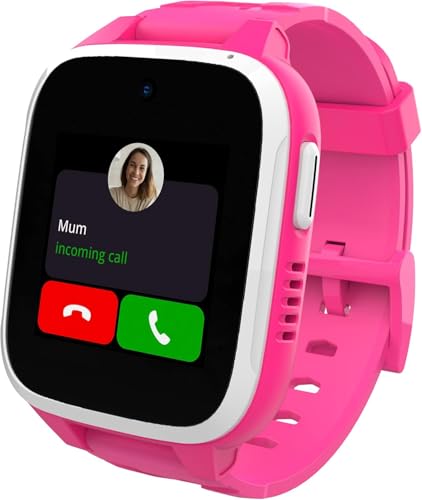 XPLORA XGO 3 - Watch Phone for children 4G - Calls, Messages, Kids School Mode, SOS function, GPS Location, Camera and Pedometer - Includes 2 Year Warranty (PINK) option