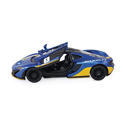 Image of Kinsmart Metal Licensed 5'' McLaren P1 Die Cast Car (Blue)