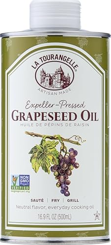 La Tourangelle Expeller-Pressed Grapeseed Oil for...