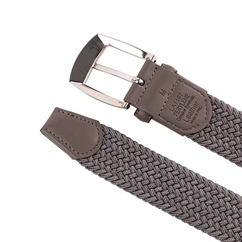 Image of Fabio Valenti Canvas Elastic Fabric Woven Stretch Braided Belts for Men Women Junior with Multicolored /Full Sizes