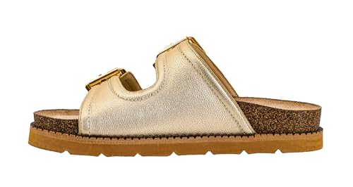 Corkys Footwear Hey Girl Women's Conceited Two-Strap Sandal | Comfortable Soft Insoles and Two Straps With Adjustable Buckles | Stylish For Everyday Wear