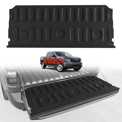 Image of TripleAliners Truck Mat Compatible with 2022-2026 Ford Maverick & Hybrid Model Tailgate Accessories, Tailgate Mat Custom Fit All Weather Protection Pickup Liner, Won't Fit Drop-in Liners