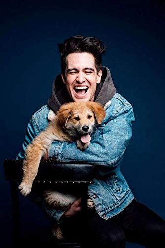 Amazing Posters Get Motivation Brendon Urie, an American Singer, Songwriter, and Musician, as The Lead Vocalist of Panic! at The Disco 12 x 18 inch