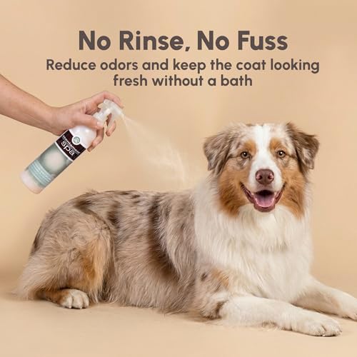 Image of Best Shot Scentament Spa Botanical Body Splash, Body Spray For Pets, Cat And Dog Cologne Spray, Cucumber Melon, 8 Oz.