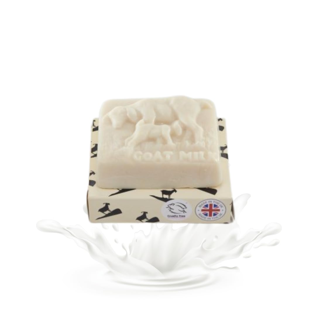 Goats of the Gorge Unscented Soap Bar - Gentle, Plant‑Based & Goat’s Milk Blend, Ideal for Sensitive Skin
