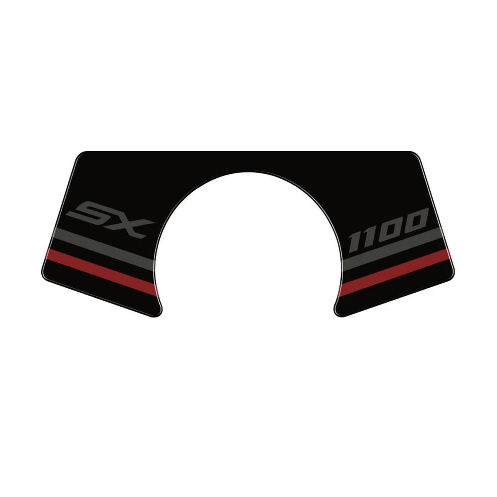 for Kawasaki for Ninja 1100SX for Ninja1100SX 2025 Motorcycle 3D Gel Top Yoke Protector Protection Guard Stickers
