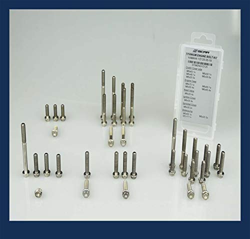 Kit vis Titane moteur M6 SCAR pour HUSQVARNA FE 450 l'excellence mécanique de votre moto