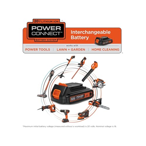 BLACK+DECKER 20V MAX 4Ah Lithium Ion Battery (LB2X4020-OPE)