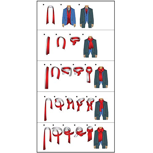 UK_Stone - Foulard da uomo, 100% seta, sciarpa