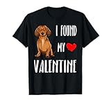 Photo Gallery ho trova il mio san valentino bassotto marrone maglietta Photo Gallery ho trova il mio san valentino bassotto marrone maglietta