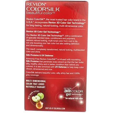 Revlon Colorsilk Tinte Permanente Sin Amoniaco Pack 4 miniatura 6