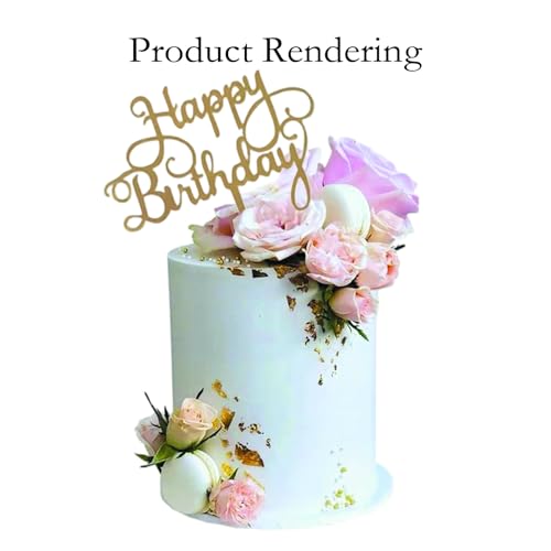 Image of 2packs Cake Toppers For Cake Decoration, 20pcs Happy Birthday Cake Topper For Party Supplies, Cake Decorating Items Toppers For Birthday Celebration, Modern Birthday Decoration For Kids, Adults