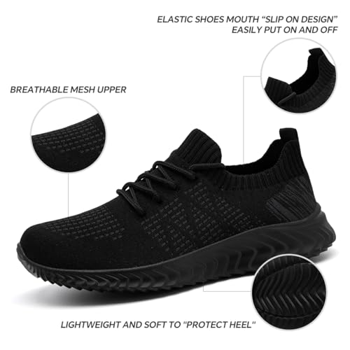 Womens Walking Shoes Breathable Running Sneakers for Women Slip On Tennis Shoes Lightweight Casual Sport Sneakers Gym Workout Outdoor Travel2