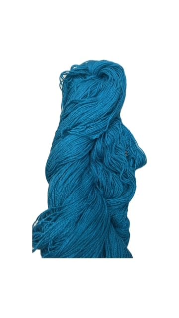 Image of Knitting Wool, 100 gm, Woolen Crochet Yarn for Knitting and Crocheting (Bluee)