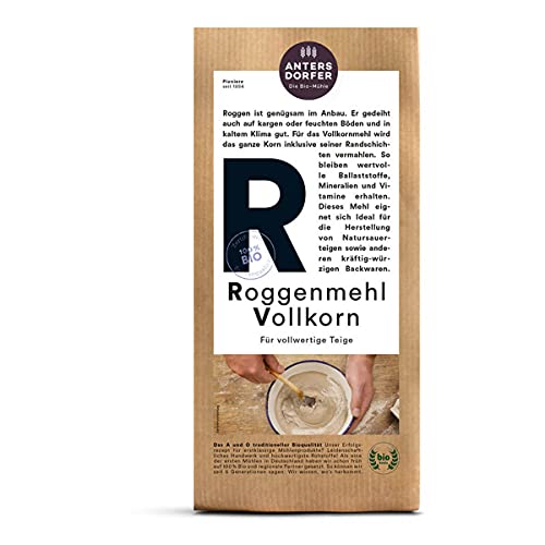 Antersdorfer - Roggenmehl Vollkorn bio - 1 kg Cover