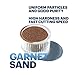 Sand blasting media 55 LBS Garnet #100 Grit Sandblaster sand Abrasive Garnet Sand for Blasting and Waterjet Cutting