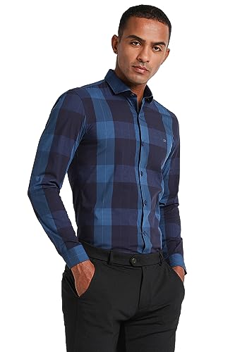 Image of Peter England Men's Cotton Slim Fit Shirt