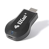 Sitrda EZCast M2 TVビデオディスプレイTVスティックTVドングルレシーバHDMIストリーミングメディアプレーヤーMiracast DLNA Airpaly for Windows iOS11 Andriod Mini PC 1080p、ブラック