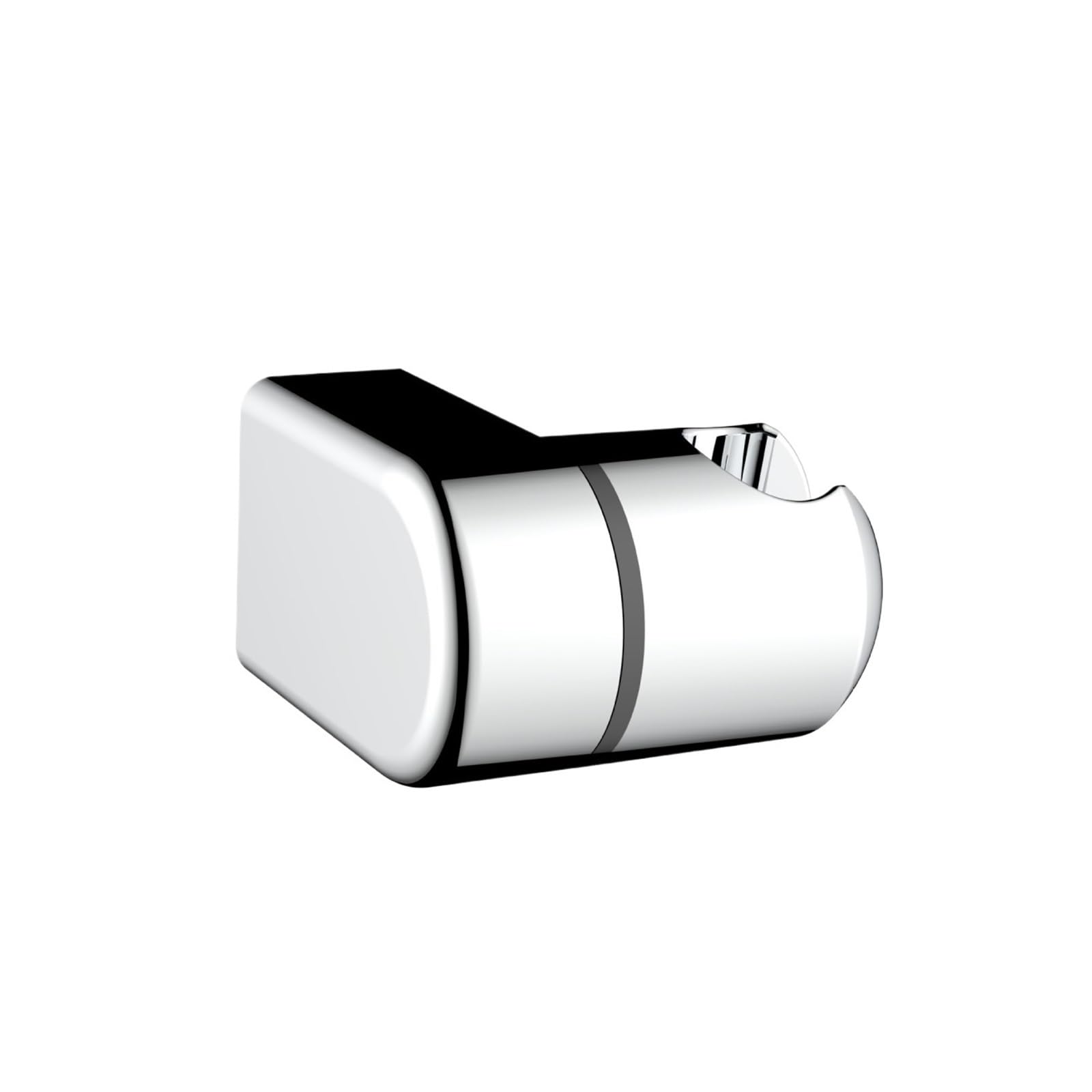 Xfhtycj Silver 1Pcs Rotatable Full Plating Shower Rail Holder(Silver)