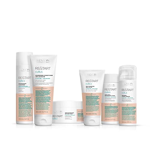 REVLON PROFESSIONAL Professional RE/START Curls Next-Day Refreshing Tonic Hair Treatment to Revive Dull (200ml) Frizz Control - Image 3