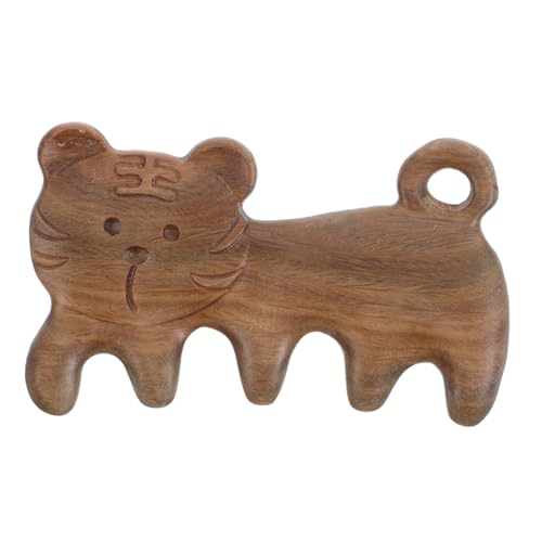 WOFASHPURET Wooden Head Massage Comb Sandalwood Scalp Massager for Hair Care Portable and Compact for Home Travel Use Promotes Relaxation and Tension Relief for Scalp Therapy