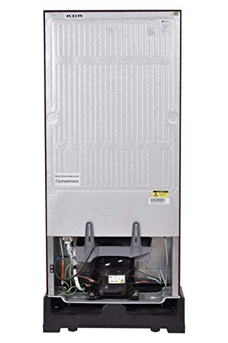 Image of Koryo By Big Bazaar 190L 3 Star Direct Cool Single Door Refrigerator (KDR210DR3F,Red)